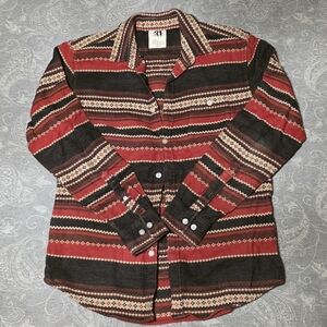 Vintage Simons Heritage Western Button Down (Size S Mens)